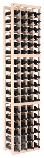 4 Column Standard Cellar Kit in Pine with White Wash Stain