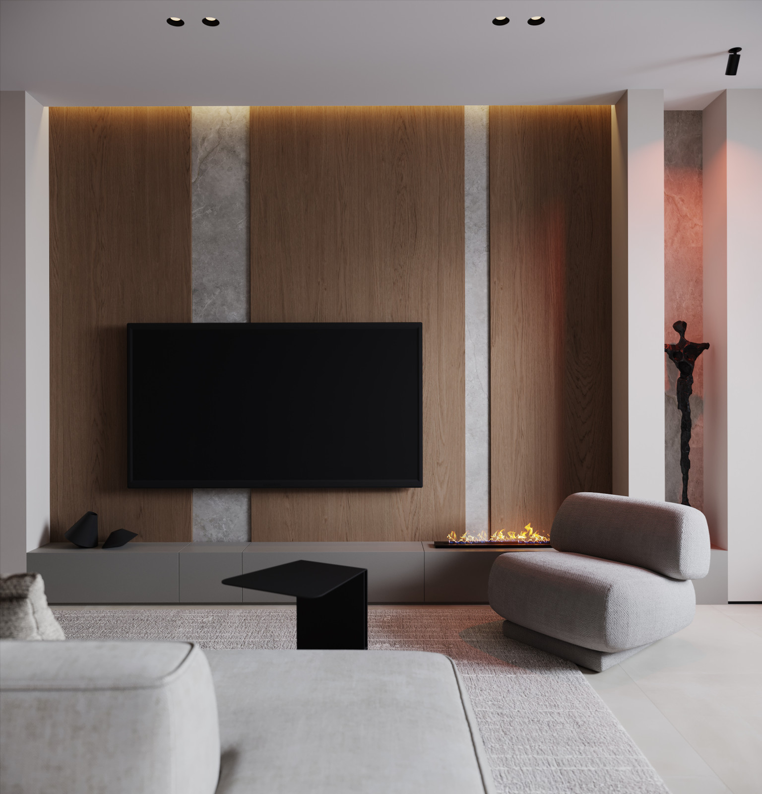 Квартира в стиле минимализм