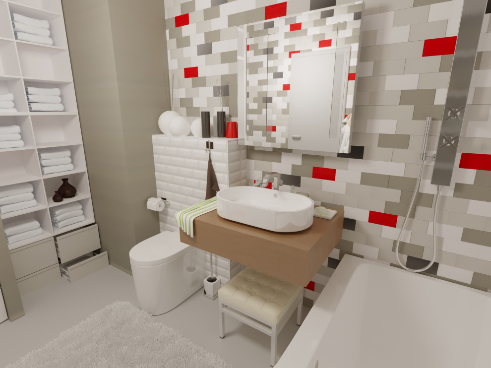 Дизайн проект однокомнатной квартиры ЖК Лесное озеро