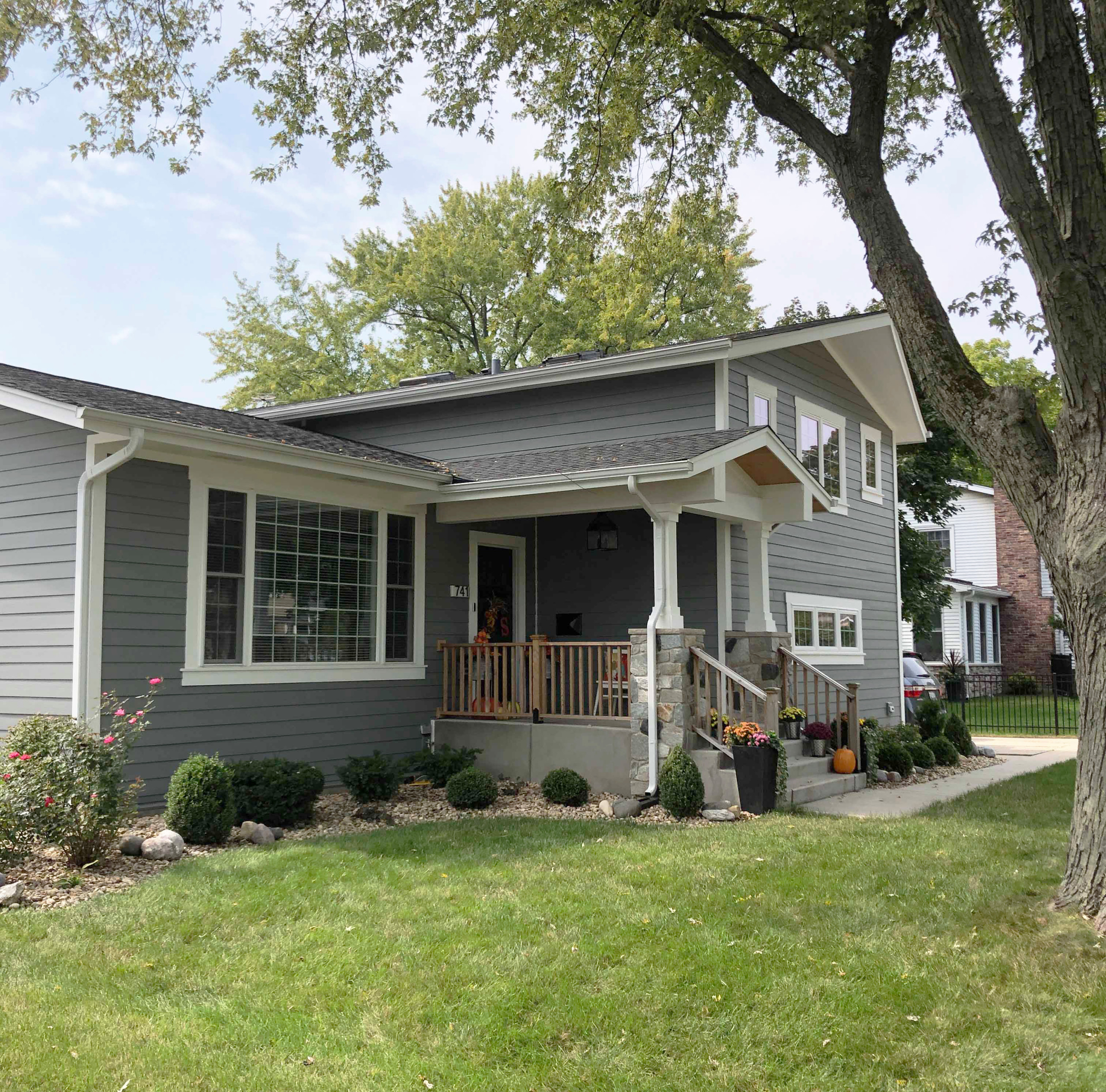 Split-Level Porch Addition