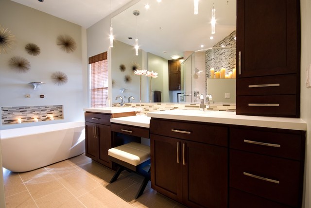 Paparelli Residence modern-badezimmer