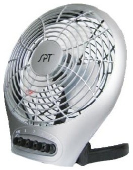 7" Table Fan With Ionizer