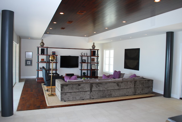 Contemporary- Whole House Remodel modern-wohnbereich