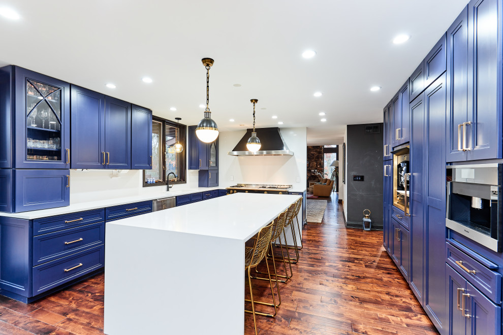 Lake Forest Modern Kitchen Remodel - Family-Friendly Design for Durability and C