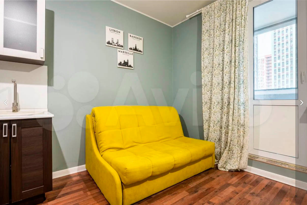 Хоумстейджинг квартиры для посуточной аренды в ЖК "Город"