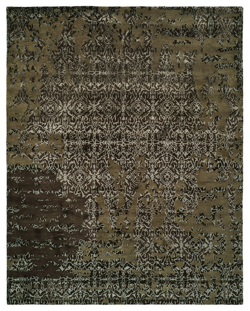 Madison Hand-Tufted Rug, Coffee Multicolor, 2'x3'