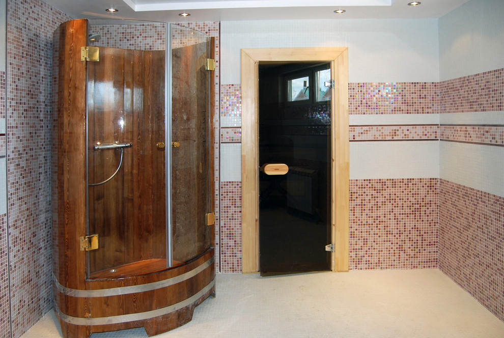 Экстерьер и интерьер бани в Царевщине