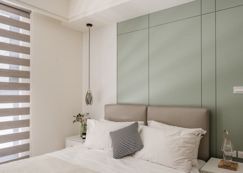 Благородные кремовые тона в современной квартире для большой семьи от L DESIGN