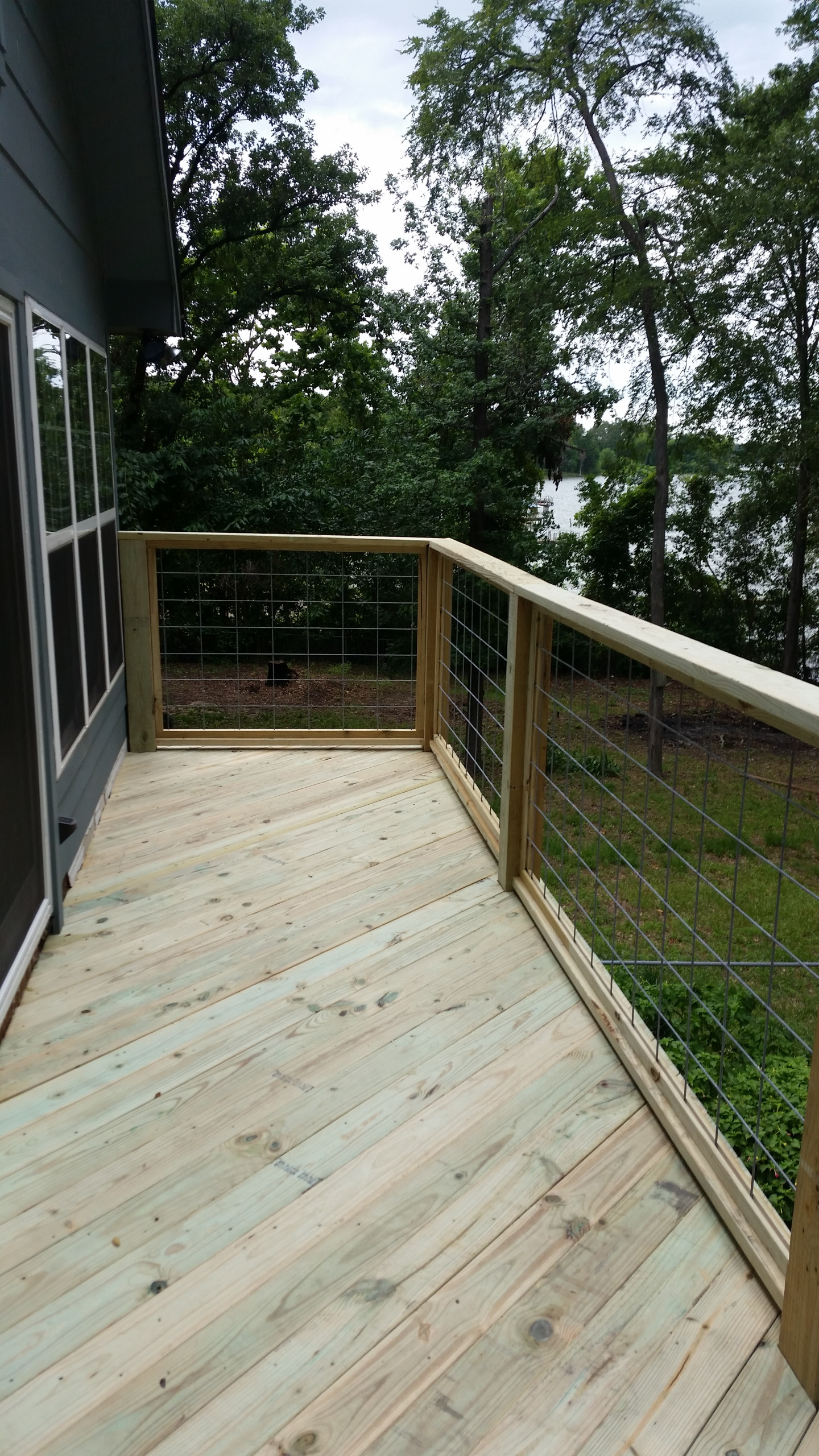 2nd story  deck