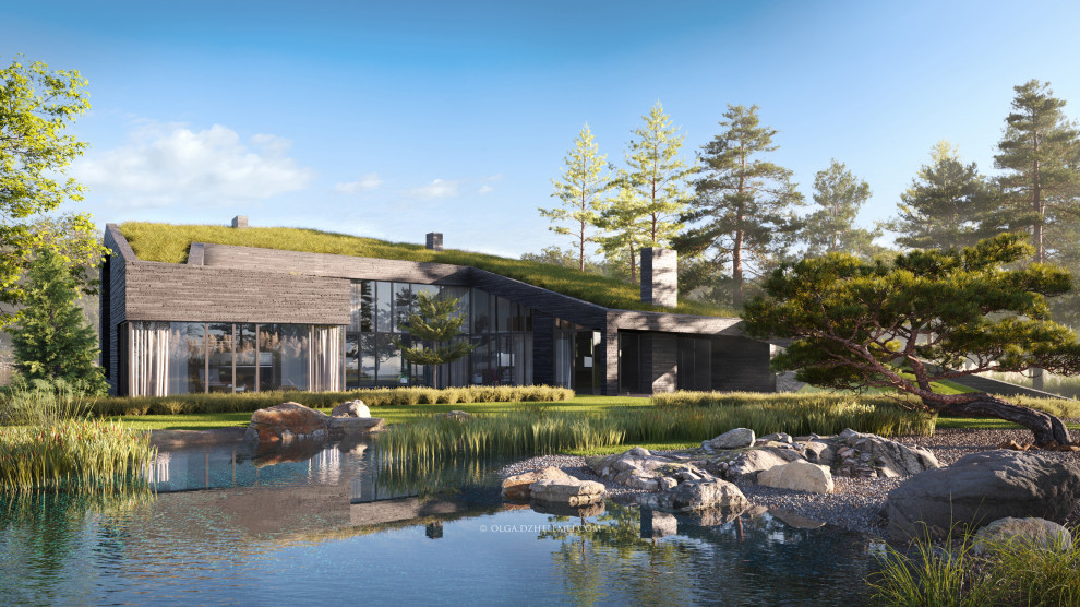 Водоём в саду