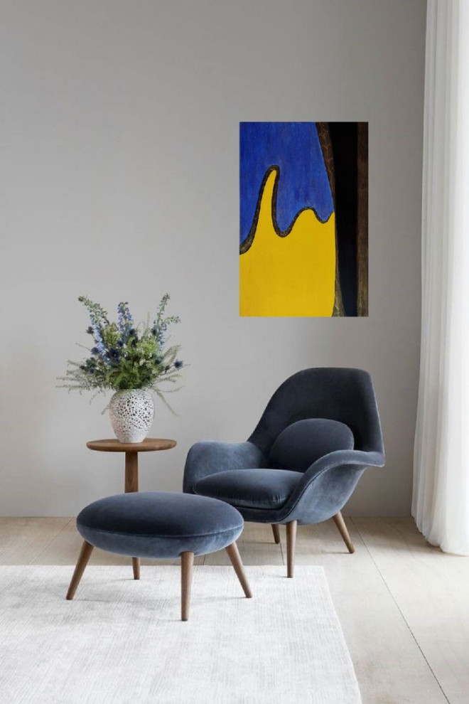 Сине-желтый