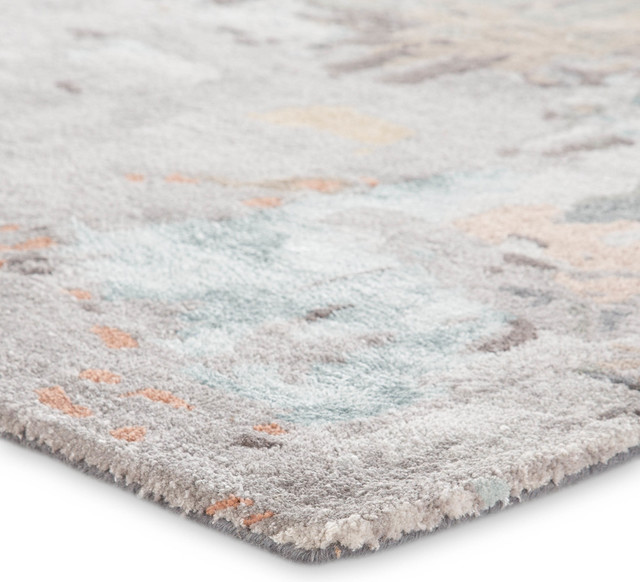 Jaipur Living Luella Handmade Gray Blush Rug Contemporary Area Jaipur Living Luella Handmade Gray Blush Rug Contemporary Area Rugs By