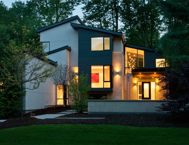 Rothwell Heights House contemporary-exterior