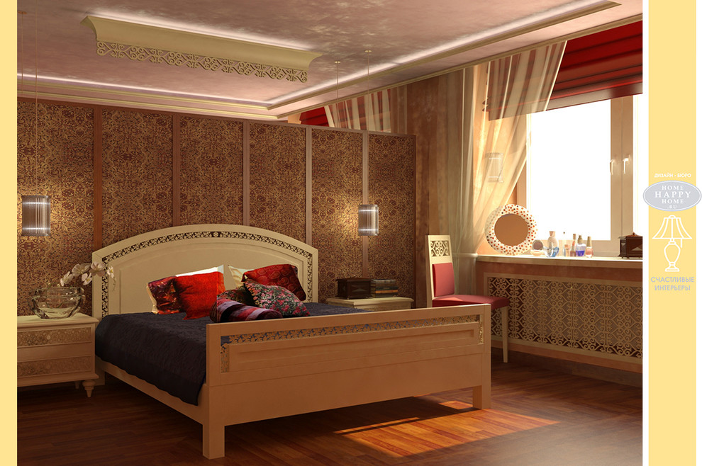 Квартира на Астрадамском проезде Колониальный стиль