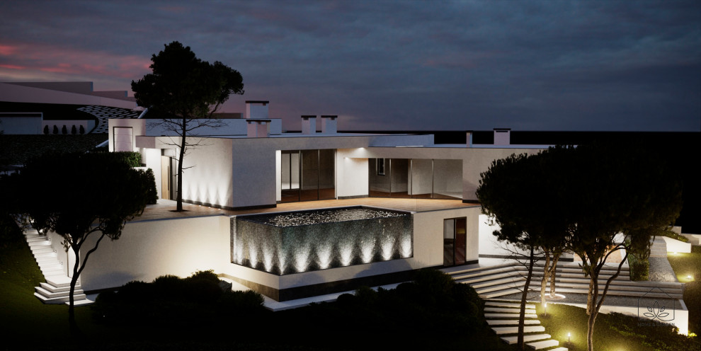 Ландшафтное проектирование участка и дизайн фасадов архитектуры