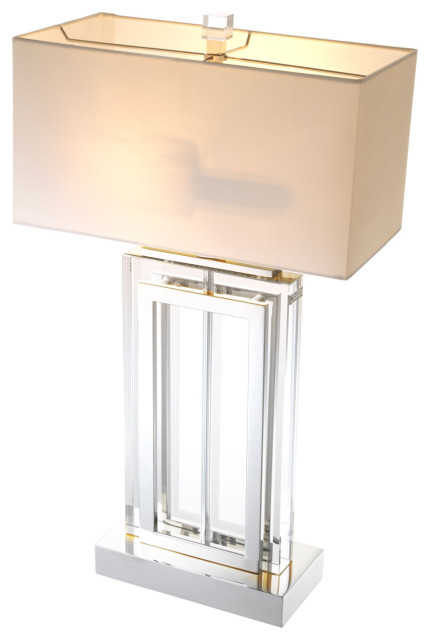 Rectangle Crystal Table Lamp | Eichholtz Arlington