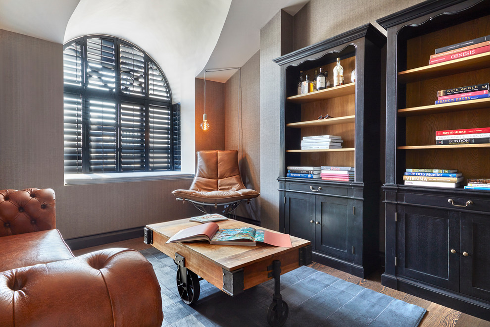 Interiors with Art In Canary Wharf - Contemporary - Home Office ...