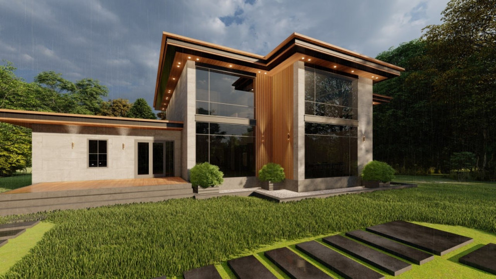 Двухэтажный дом