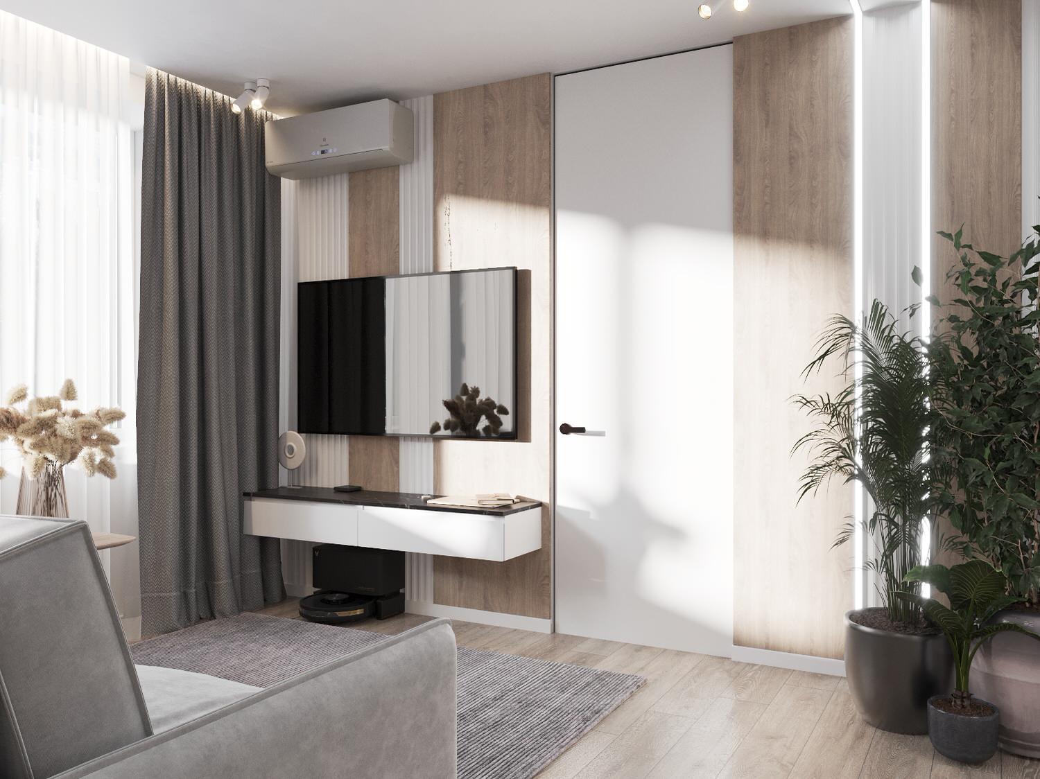 36,5 м2 в современном стиле