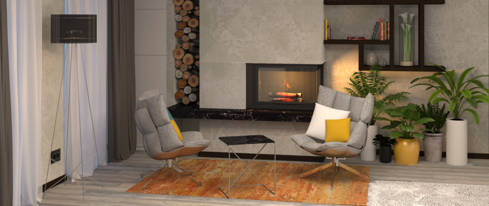 Дизайн-проект коттеджа г. Омск