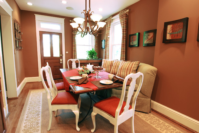 Intimate and inviting historic renovation - Eclectic - Dining Room - Baltimore - by JB Interiors 