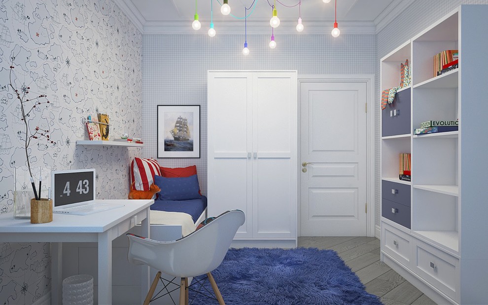 Дизайн-проект детской комнаты от «Strekoza Design»