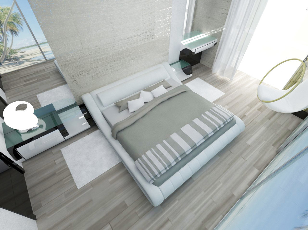 квартира стиль хай тэк + футуризм