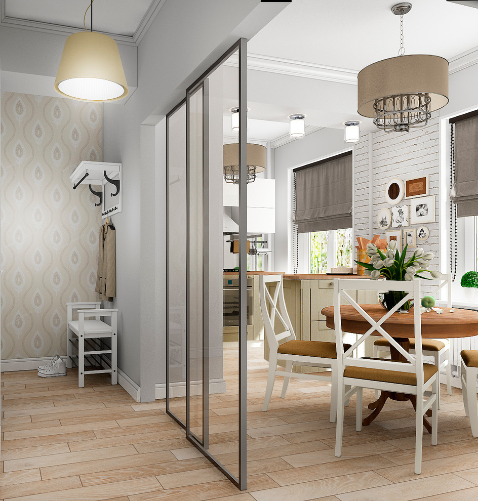 Квартира в скандинавском стиле для романтичной девушки