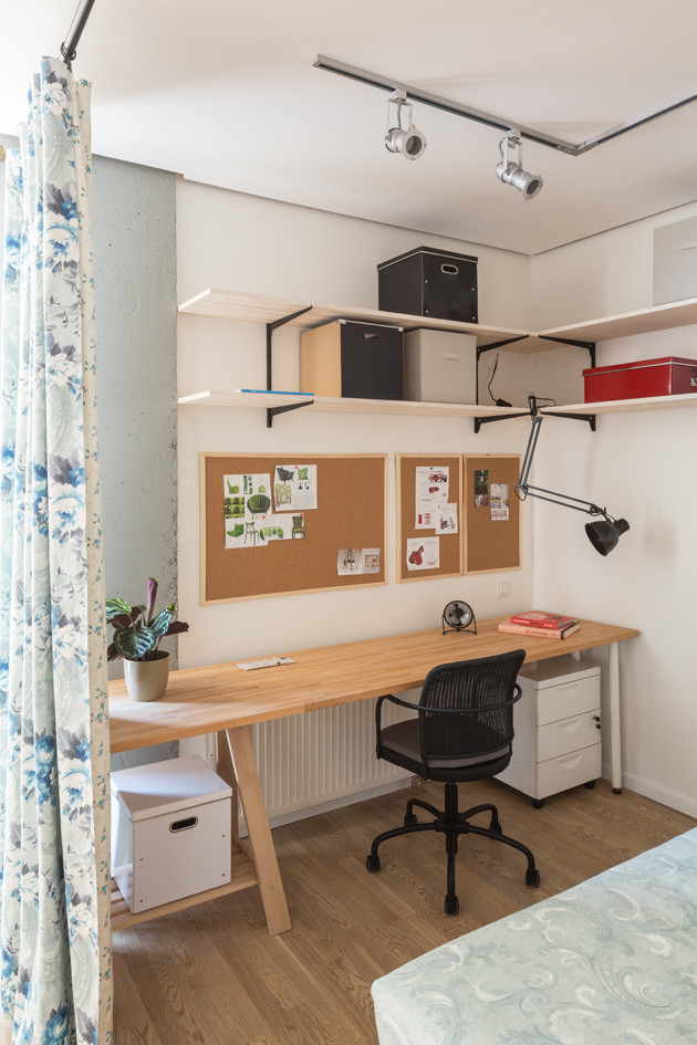 Однокомнатная квартира-студия 40 м² в ЖК Комфорт Таун