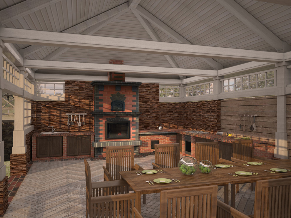 Беседка на загородном участке