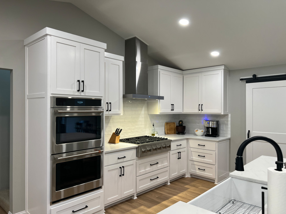 Sage Kitchen and Laundry Room