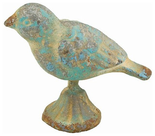 rustic bird figurines