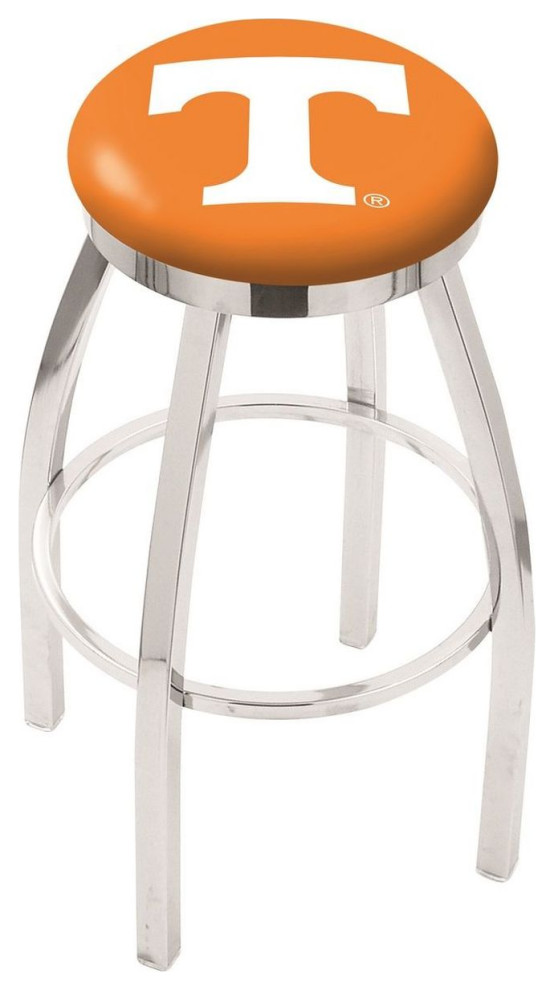 Holland L8C2C Tennessee 30" Swivel Bar Stool Chrome Contemporary