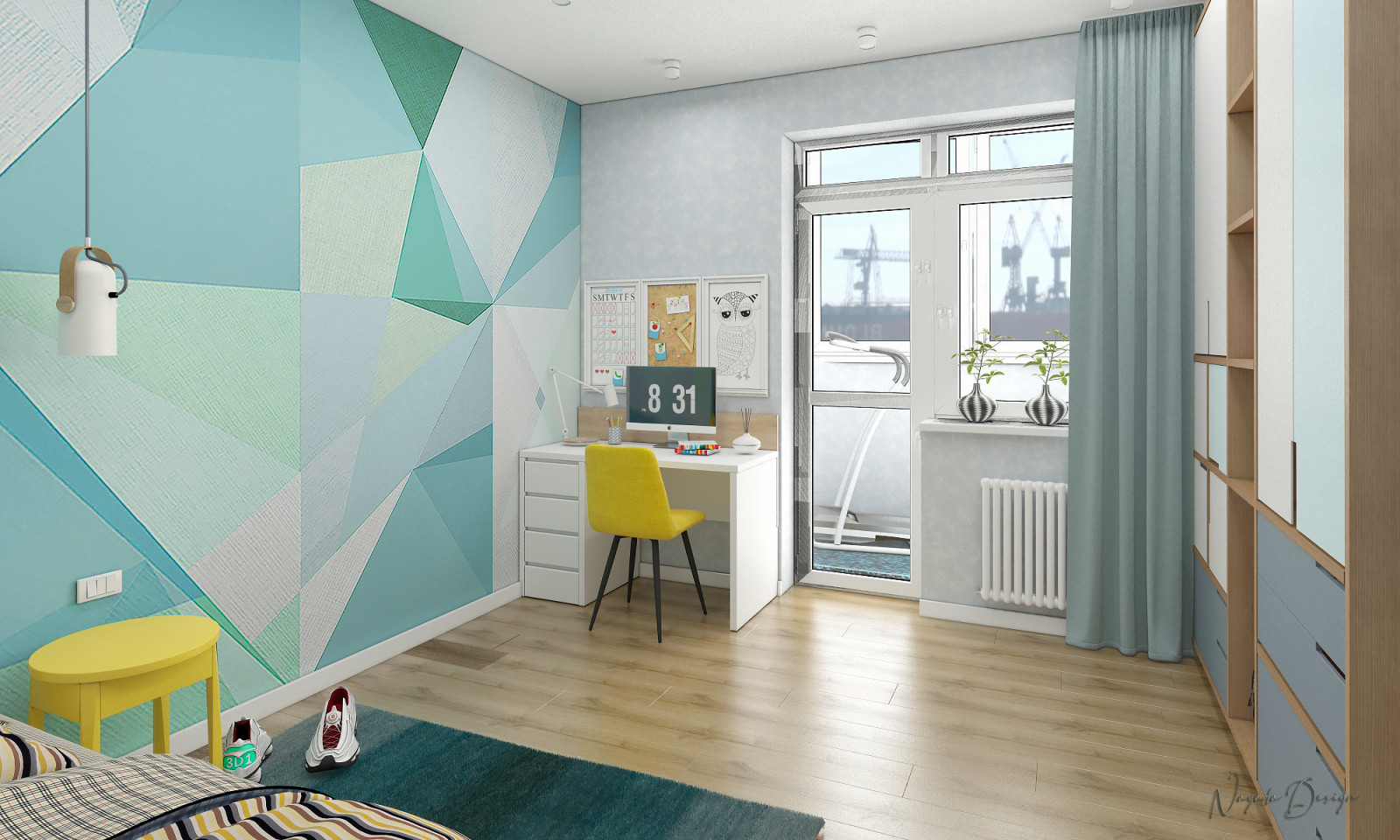 Комната старшего ребенка.