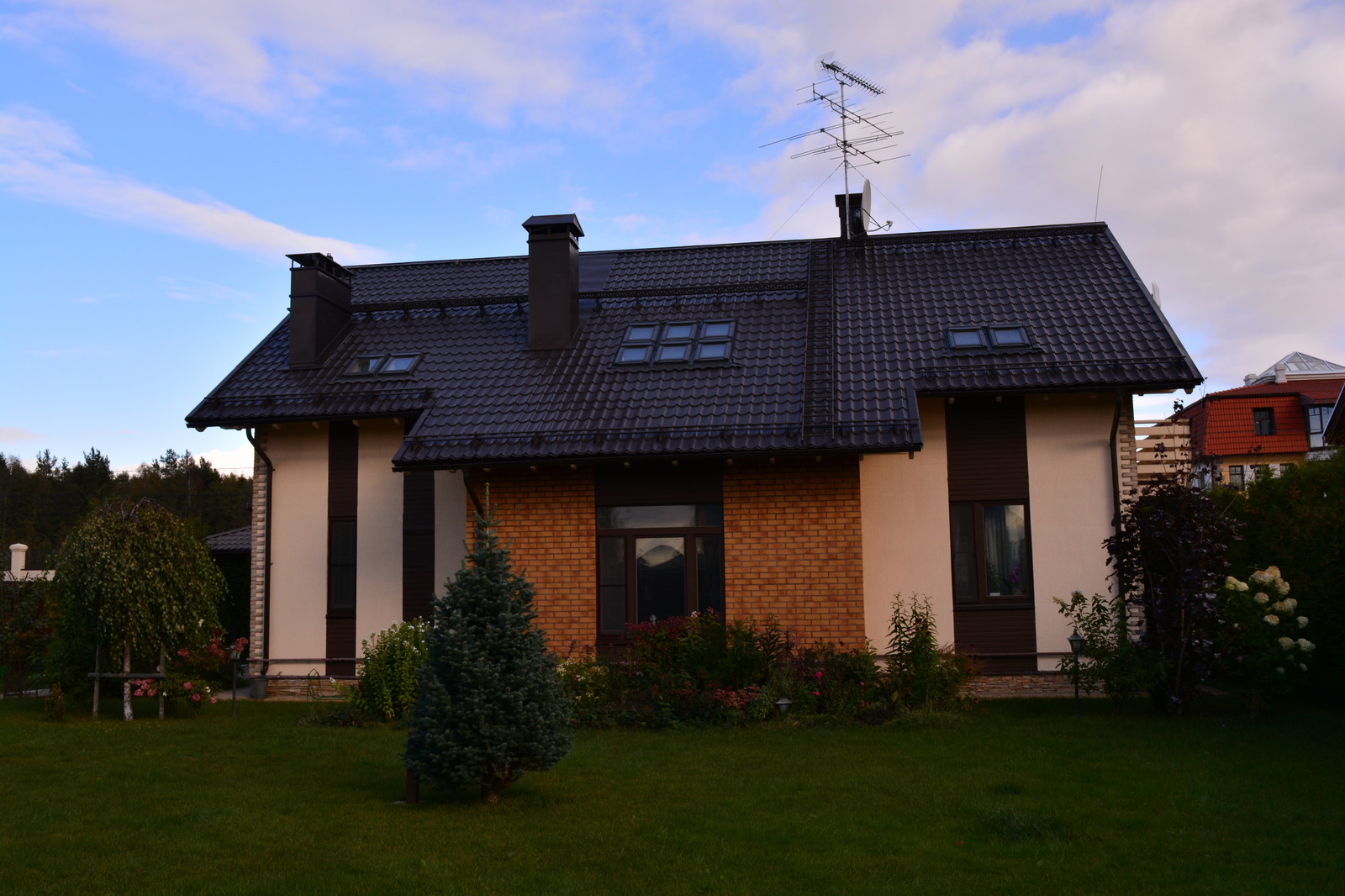 Дом, баня и гараж в Разливе.