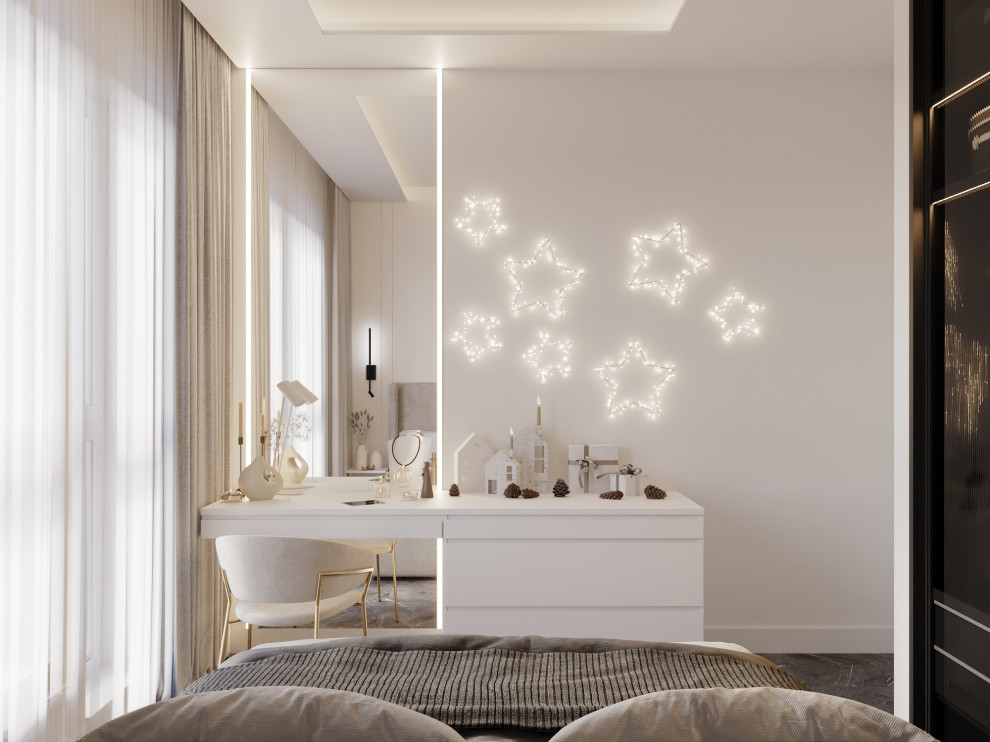 Однокомнатная квартира для молодой девушки, площадь 41 кв.м