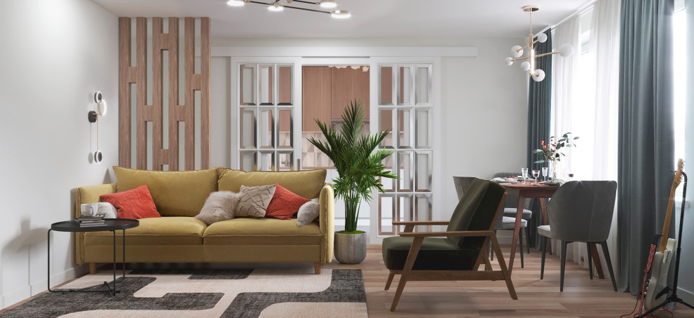 ДИЗАЙН ДВУХКОМНАТНОЙ КВАРТИРЫ 68 КВ.М