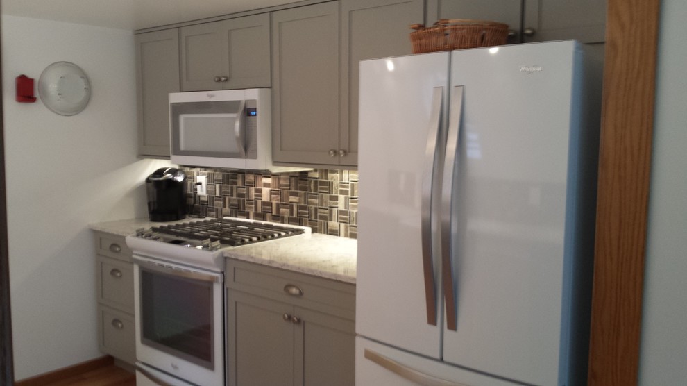 Kitchen - transitional kitchen idea in Grand Rapids