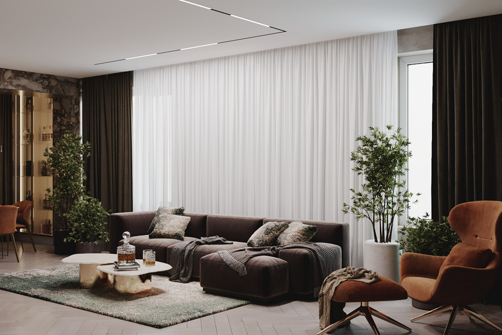 Дизайн проект апартаментов Аура