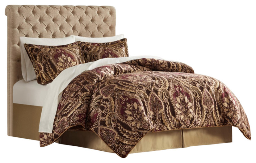 Croscill Julius Traditional 4Piece Comforter Set Traditional