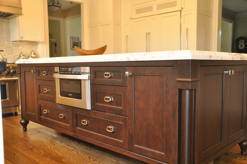 Kitchen - transitional kitchen idea in Chicago