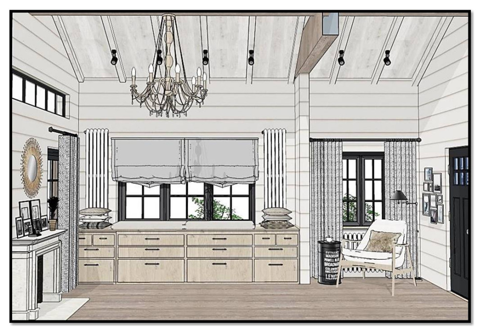 Деревянный дом на Истре