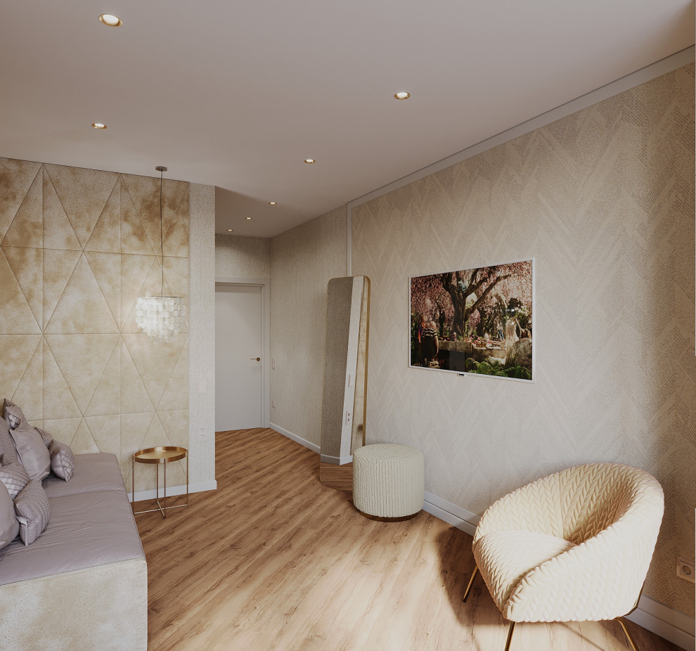 Интерьер 4-ёх комнатной квартиры_ "ПРИТЯЖЕНИЕ МАГМЫ"