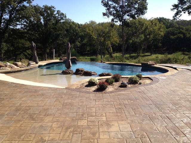 Negative Edge Pool In Durant Ok Austin By Tlc Pools And Spas Negative Edge Pool In Durant Ok