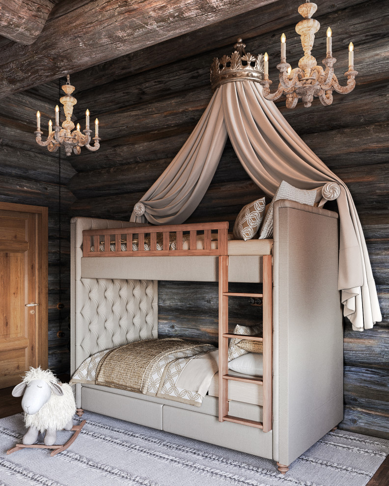 Дом из кело. Спальня младшей девочки