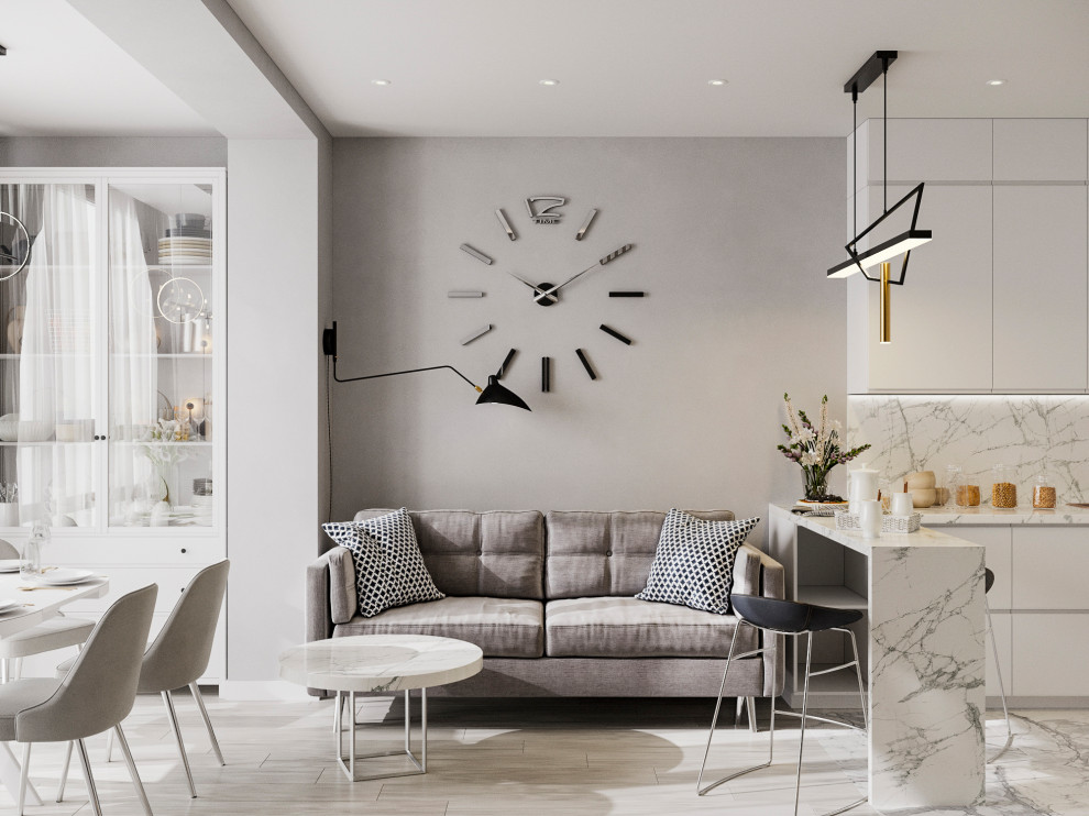 Стильный дизайн 2-х комнатной квартиры