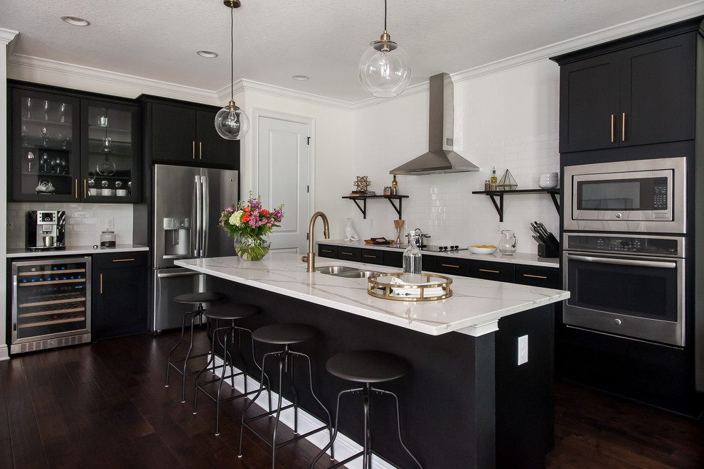 Transitional Home Design - Transitional - Kitchen - Tampa - by Cruz ...