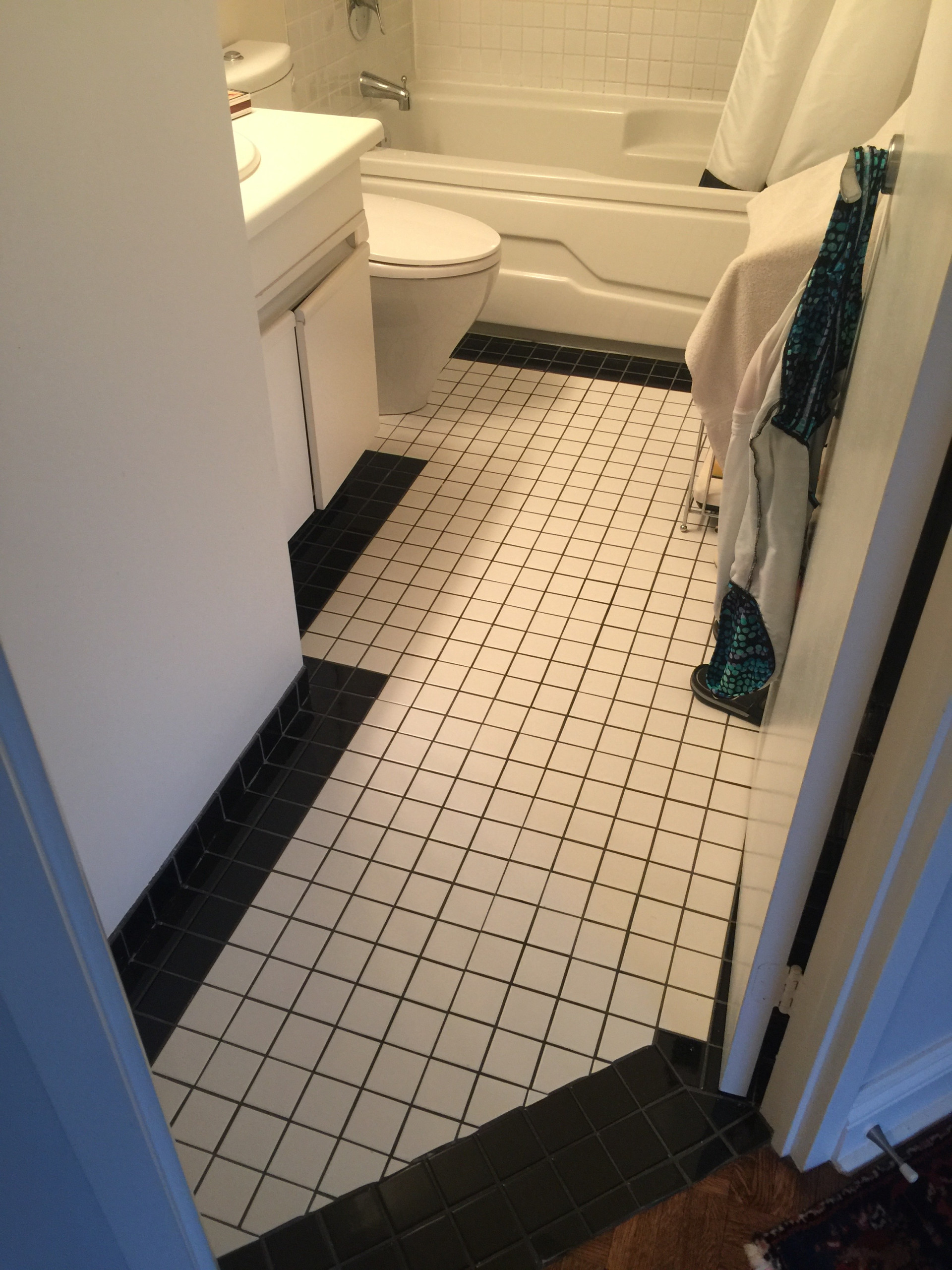 Austere Marble Bathroom