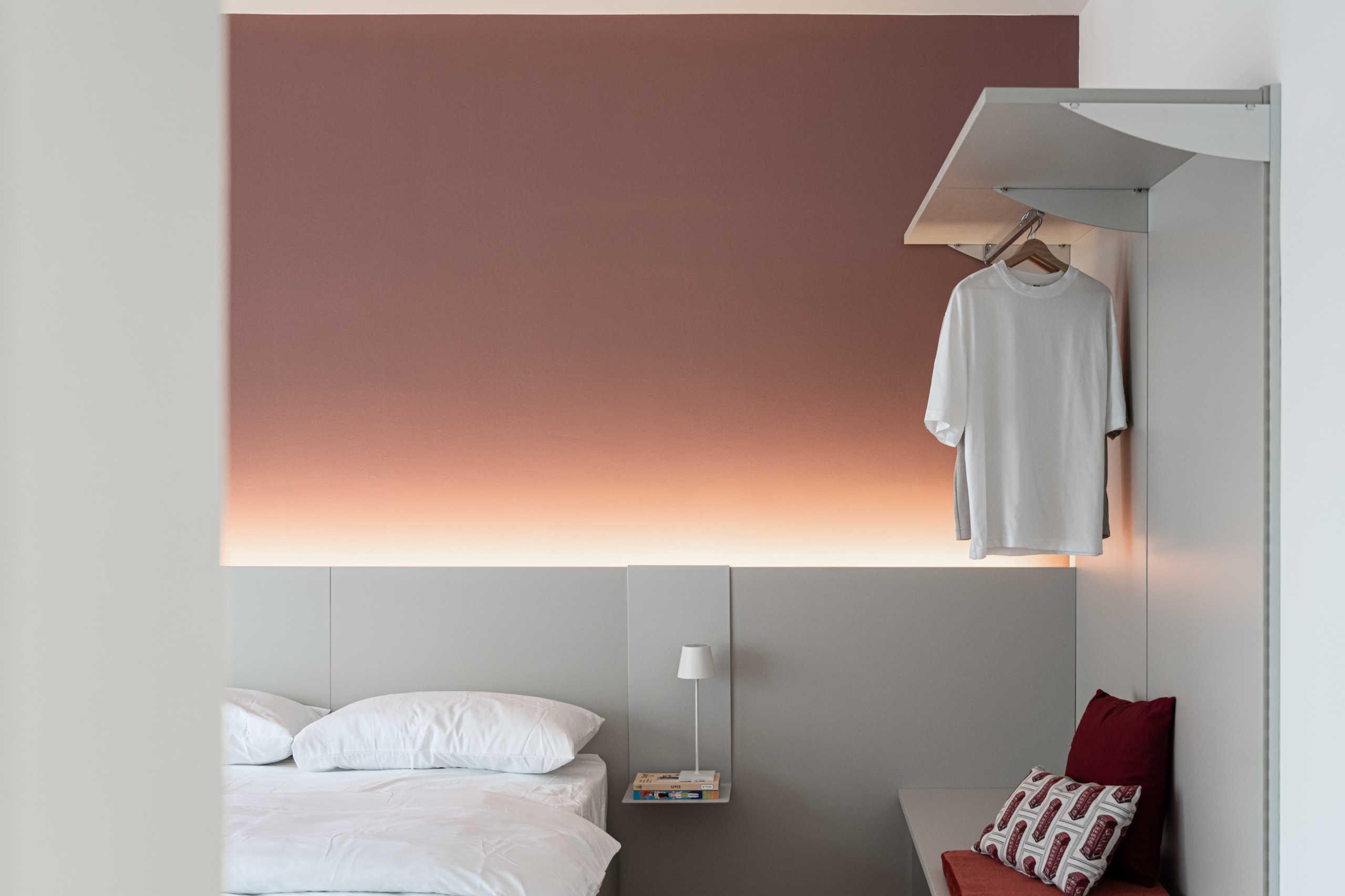 Red apartment