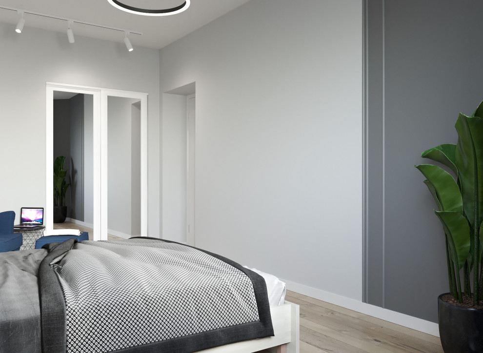 Евродвушка с объединенной кухней-гостиной